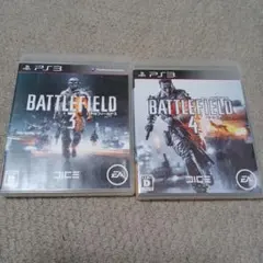 PS3ソフト　バトルフィールド 3と4　2本セット