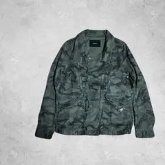 archive grunge y2k military jacket
