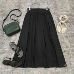 【fig London】プリーツスカート ブラック ロングのサムネイル