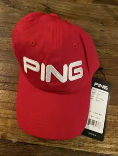 新品　未使用　PING レッドキャップ FREEサイズ