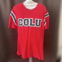 COLU Tシャツ レッド Mサイズのサムネイル