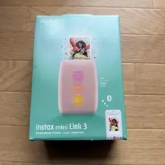 instax mini Link 3 スマートフォンプリンター ローズピンク