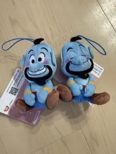 ディズニー ジーニー むにゅぐるみマスコット 2個セットのサムネイル