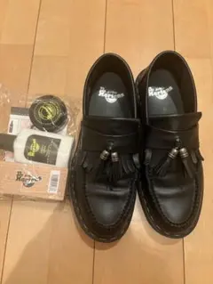 Dr.Martensグレーステッチ ハードウェア タッセル ローファーのサムネイル