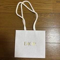 Dior ホワイトショップ袋 小型