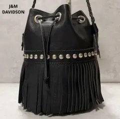 極美品✨ジェイアンドエムデヴィッドソン カーニバル M フリンジ スタッズ