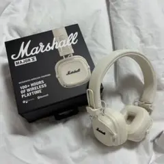MarshallMajorV ワイヤレスヘッドフォン ホワイト 白 マーシャル MARSHALL ( マーシャル ) Major III Bluetooth ホワイト