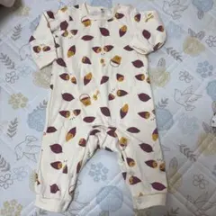 長袖ロンパース 80