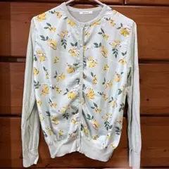Hush Puppies 花柄 長袖 カーディガン Mサイズのサムネイル