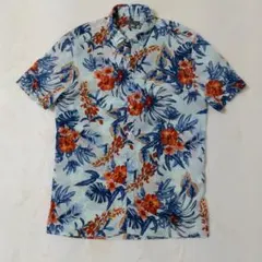 ZARA MAN アロハシャツ 半袖 花柄