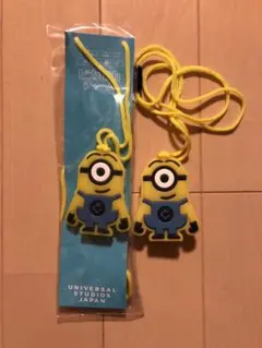 ミニオンストラップ　ユニバーサルスタジオジャパン
