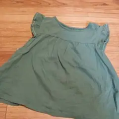ユニクロ　フリル袖 Tシャツ 90cm