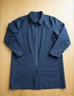 ✨美品✨DESCENTE ALLTERRAIN ステンカラーコート S ネイビー 極美品 デサントオルテライン ステンカラーコート ナイロン ネイビー