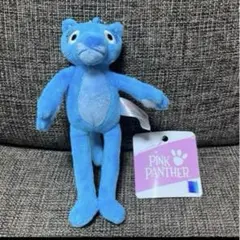 ピンクパンサー　ブルー　青 マスコット　キーホルダー