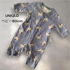 【UNIQLO】カバーオール(長袖)／60cm