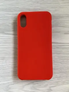 iPhone X.XS用ケース⭐︎レッドカラー⭐︎フィルムおまけ付！のサムネイル
