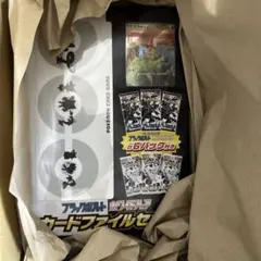 ポケモンカードゲーム ブラックボルト　ホワイトフレアカードファイルセット