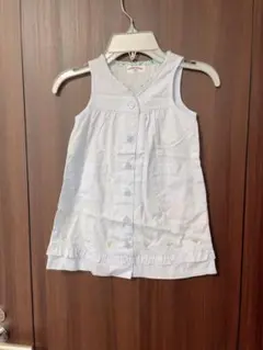 クラウンバンビミニ　キッズ　ノースリーブ　ワンピース　夏服　100のサムネイル