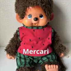 モンチッチＬサイズハンドメイド服（ランニングシャツ＆かぼちゃパンツ）