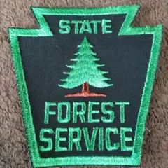 STATE FOREST SERVICE 刺繍パッチ