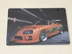 ワイルド・スピード FAST AND FURIOUS ブリキ看板