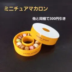 ミニチュア　リーメント　マカロン　ピエール　エルメ　パリ　スイーツ　小物