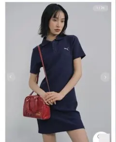 LILY BROWN × PUMA ポロリブドレス
