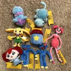 ポッピープレイタイム　ぬいぐるみマスコット　8個セット
