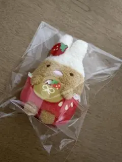 喫茶すみっコでいちごフェア てのりぬいぐるみ ぺんぎん？ - メルカリ