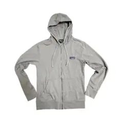 Patagonia グレー ジップアップパーカー