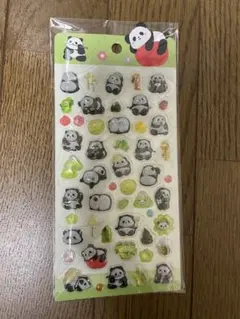 ボンボンドロップシール　パンダ
