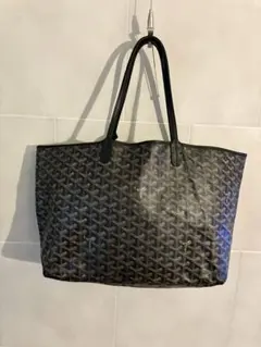 GOYARD ゴヤール サンルイ PM トートバッグ 黒 ブラック