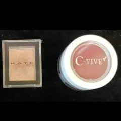 ケイト ザ アイカラー・C-TIVE リップ&チーク アズキのクリームチーク