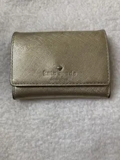 h*o様 kate spade ゴールド パスケース