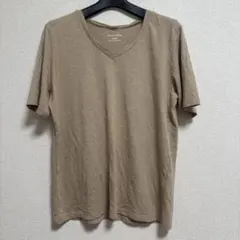 chocol raffine robe Vネック Tシャツ ベージュ F