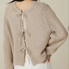 メッシュ ニット 2WAY プルオーバー ウォッシャブル　新品