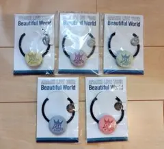 嵐 グッズ 会場限定 Beautiful World ヘアゴム 5色セット