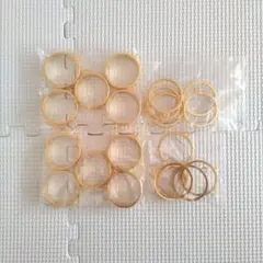 金色リングセット　4袋セット
