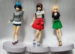 彼女、お借りします展 フィギュア 水原千鶴 更科瑠夏 七海麻美 3点セットのサムネイル