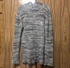 メンズ Vネック ニットセーター LLサイズ