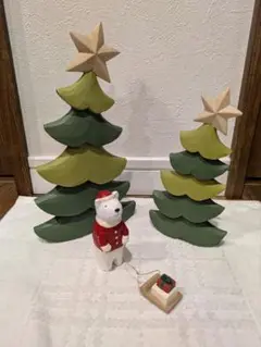 T-Lab ティーラボ クリスマス ヨウルシリーズ グリーンツリーシロクマサンタ