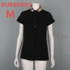 Burberry 半袖ポロシャツ M 黒 レディース 半袖Tシャツのサムネイル