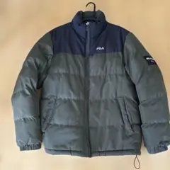 FILA ダウンジャケット バイカラー Mサイズ