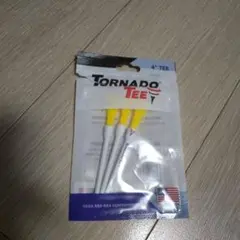 Tornado Tee 4インチ イエロー 5本入り
