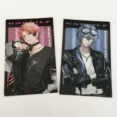 にじさんじ　ぎゃうるふ　チェキ風カード　赤城ウェン　小柳ロウ　うるふ