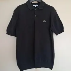 LACOSTE ラコステ　ブラック 黒ポロシャツ US Sのサムネイル