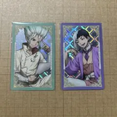 Dr.STONE 対話 トレーディングキラキラカード 石神千空 あさぎりゲン