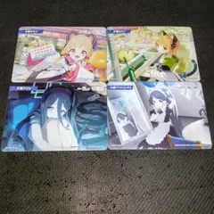 ウィクロス wixoss ブルアカ ブルーアーカイブ 聖園ミカ メモロビ 4枚
