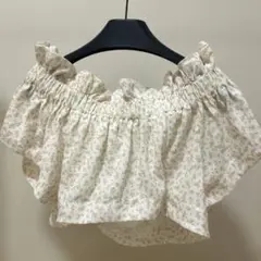 lilLilly フラワーオフショルトップス 花柄 オフショルダー FREEのサムネイル
