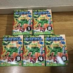 バンダイ ミニプラ　キョウリュウジャー キューブオクトパス　フルコンプセット